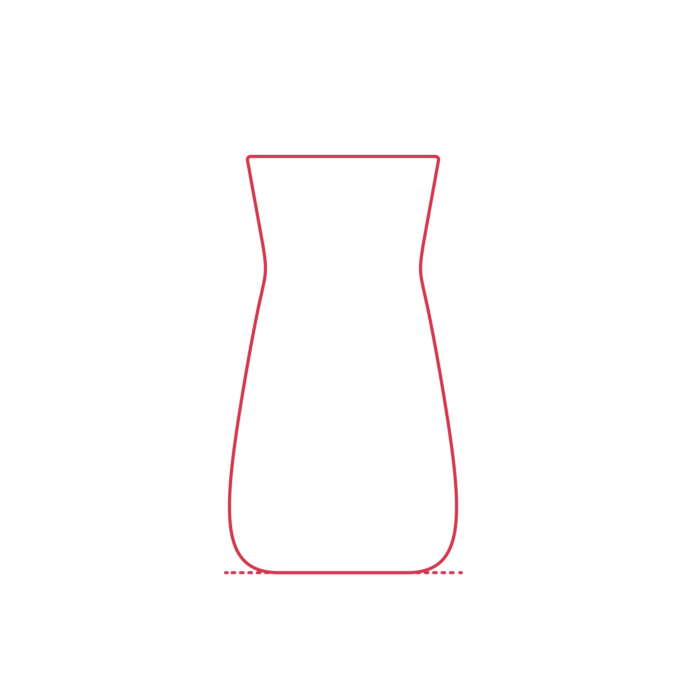 Objects Beverage Serveware Ikea Karaff Carafe Silhouette Cutting Svg Files Free Vectors